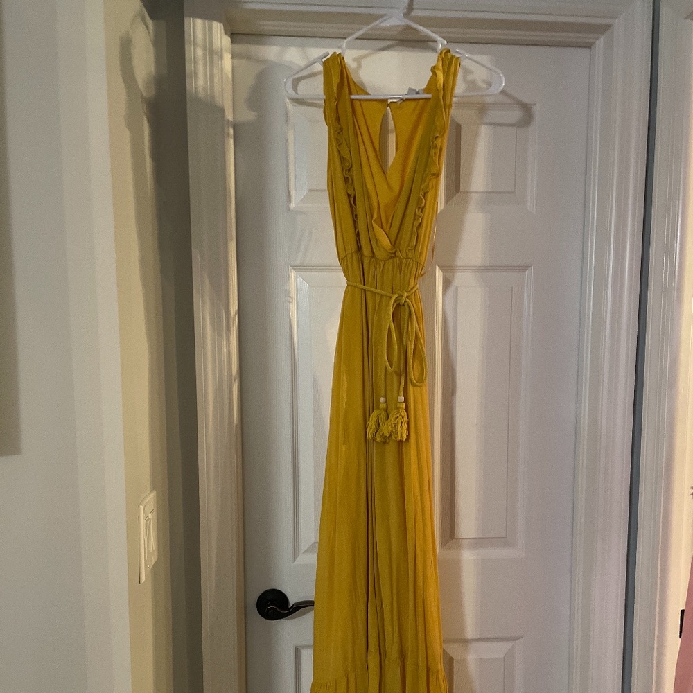 Yellow Baltic Born Maxi Dress